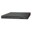 PLANET SGS-6341-24T4X  Layer 3 24-Port 10/100/1000T + 4-Port 10G SFP+ Stackable Managed Switch